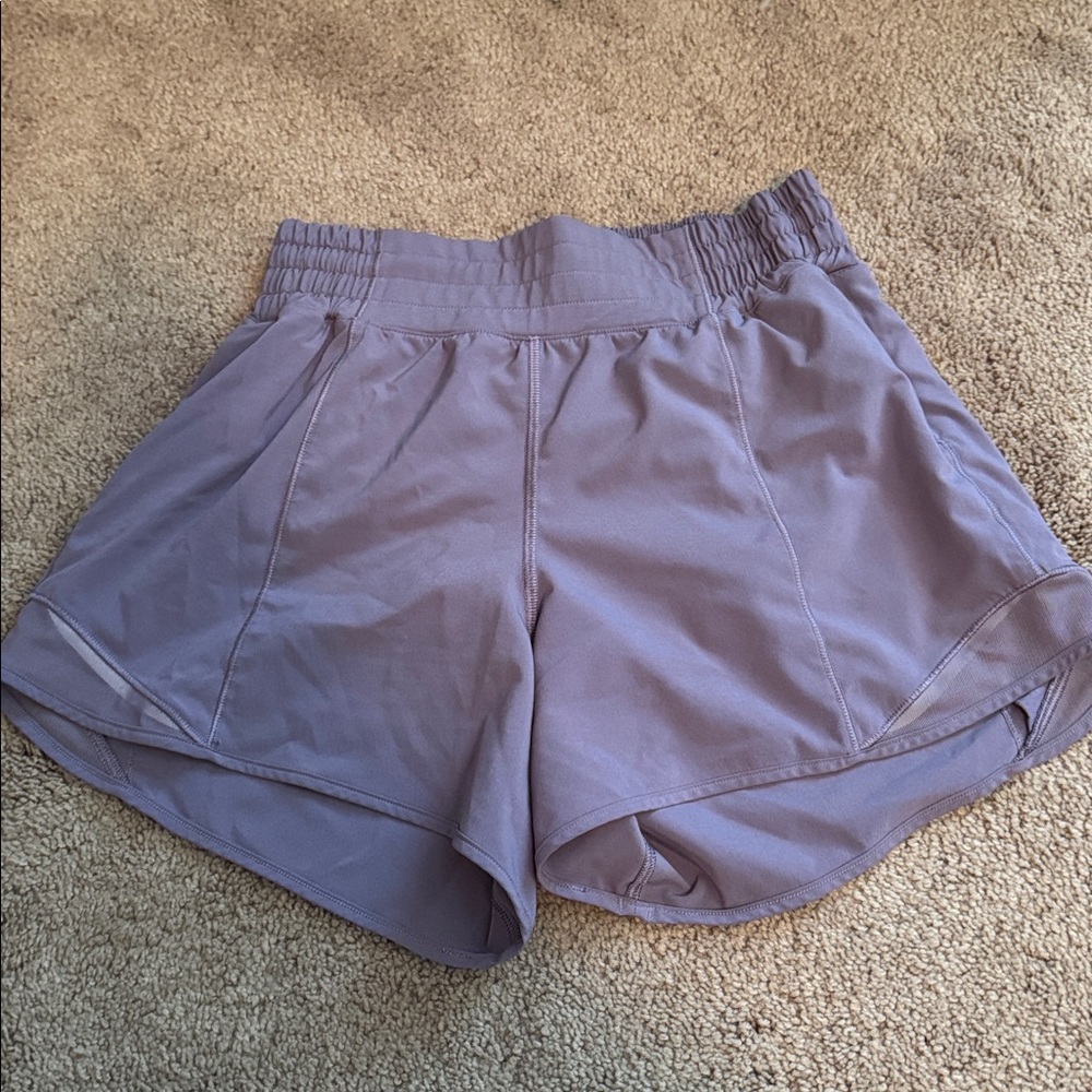 Lululemon Hotty Hot Purple Shorts